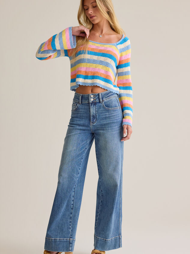 Lyla High Rise Wide Leg Jean - AS Kids