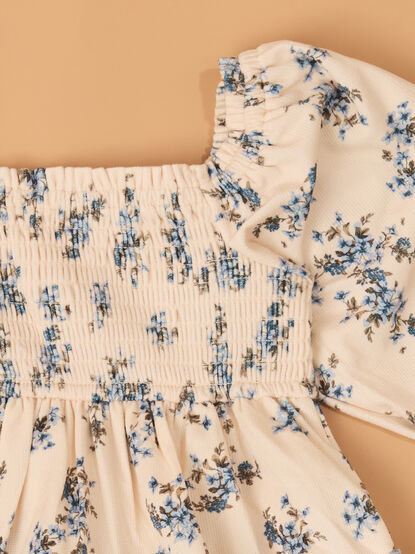 Saylor Floral Toddler Dress - AS Kids