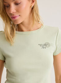 What a Friend We Have In Jesus Baby Tee Detail 3 - AS Kids