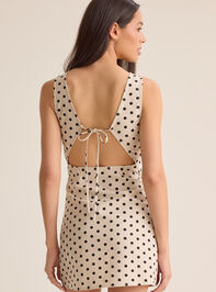 Kinley Polka Dot Mini Dress Detail 5 - AS Kids