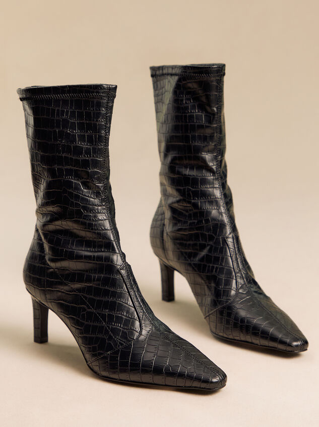 Reece Croc Bootie Detail 2 - AS Kids