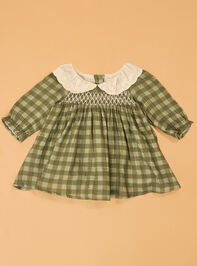 Haven Peter Pan Gingham Toddler Dress - AS Kids