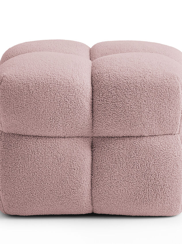 Paula Upholstered Stool - AS Kids