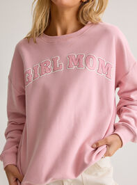 Girl Mom Graphic Sweatshirt Detail 3 - AS Kids