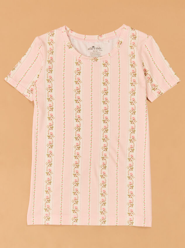 Antoinette Floral Striped Set Detail 4 - AS Kids