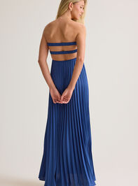Nellie Satin Maxi Dress Detail 6 - AS Kids
