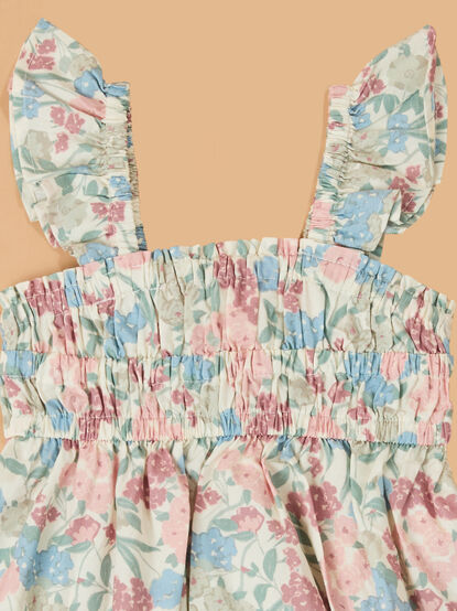 Evie Floral Toddler Dress - AS Kids
