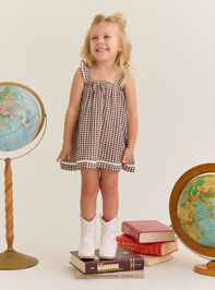Kylie Gingham Toddler Dress - AS Kids