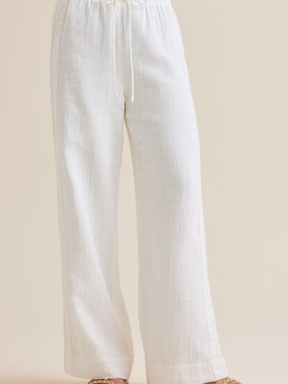 Georgia Lace Gauze Pants - ALTAR'D STATE KIDS