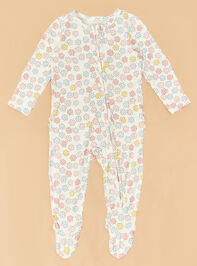 Sara Floral Ruffle Footie - ALTAR'D STATE KIDS