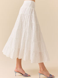 Lynley Tiered Midi Skirt Detail 4 - ALTAR'D STATE KIDS