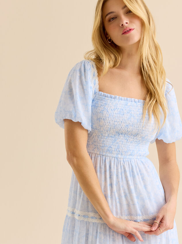 Mandie Floral Maxi Dress Detail 2 - ALTAR'D STATE KIDS