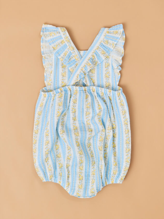 Winnie Mae Stripe Sunsuit Detail 4 - ALTAR'D STATE KIDS