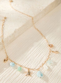 Ocean Charm Necklace Detail 2 - ALTAR'D STATE KIDS