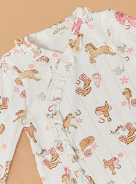 Pink Cowgirl Top and Pants Set Detail 2 - ALTAR'D STATE KIDS