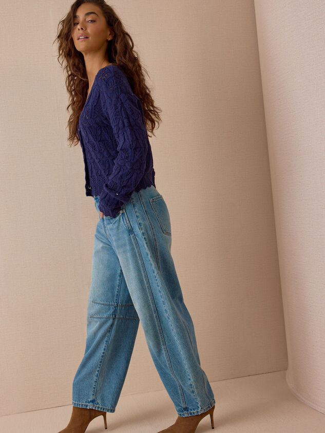 Ottiline Pointelle Button Up Top Detail 3 - AS Kids