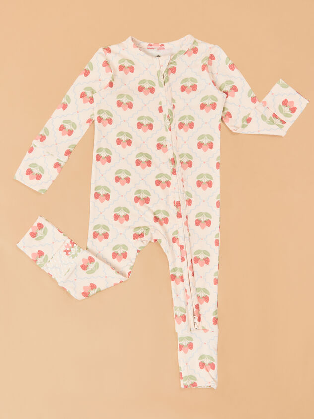 Sweet Strawberry Romper Detail 2 - ALTAR'D STATE KIDS