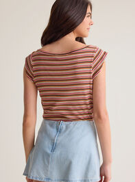 Amanda Denim Skort Detail 3 - AS Kids