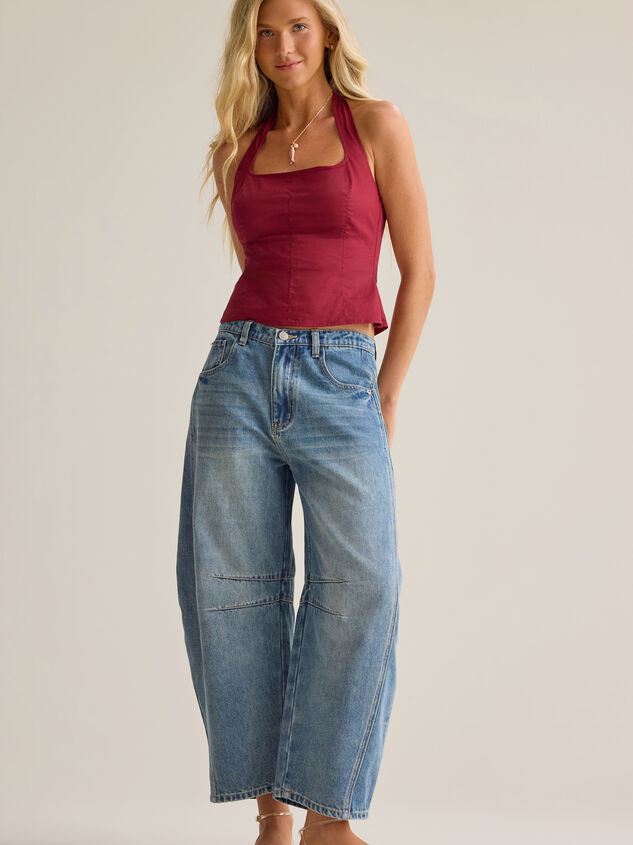 Addilyn Tie Halter Top - AS Kids