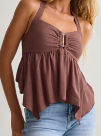 Lexey Backless Halter Tank Detail 3 - AS Kids