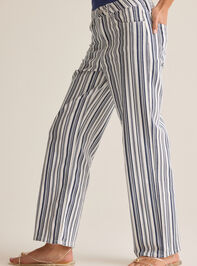 Carrie Stripe Straight Leg Pant Detail 3 - AS Kids