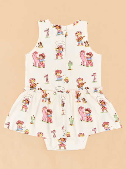 Vintage Cowgirl Skirt Bodysuit - ALTAR'D STATE KIDS