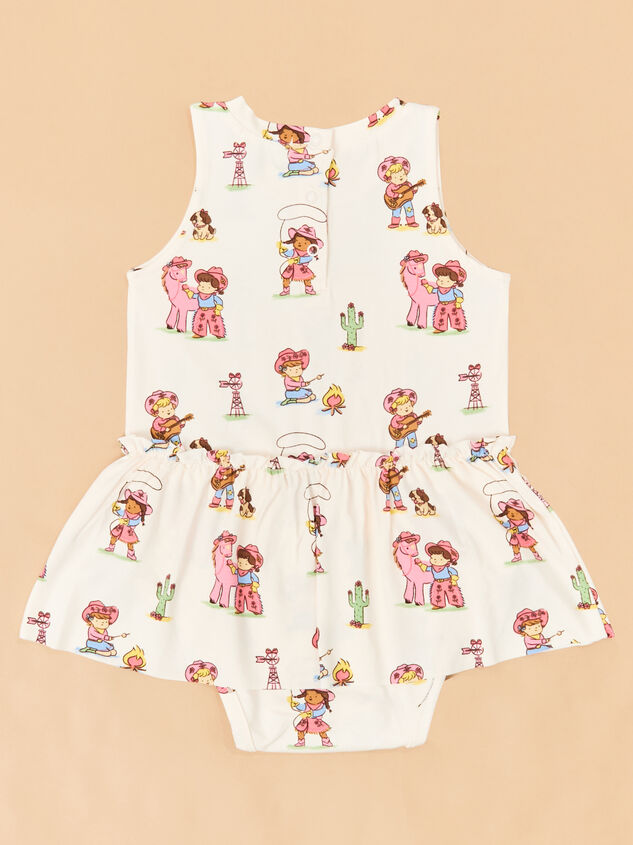 Vintage Cowgirl Skirt Bodysuit Detail 2 - ALTAR'D STATE KIDS