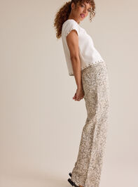 Shayleigh Leopard Barrel Pant Detail 4 - AS Kids