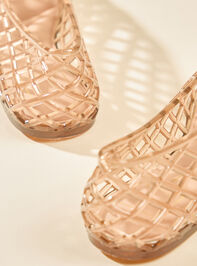 Dolce Vita Jelly Cage Flat Detail 4 - ALTAR'D STATE KIDS