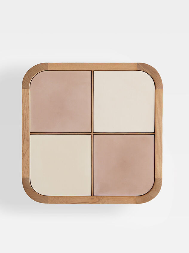 Audrey Wood Side Table Pink Detail 4 - ALTAR'D STATE KIDS