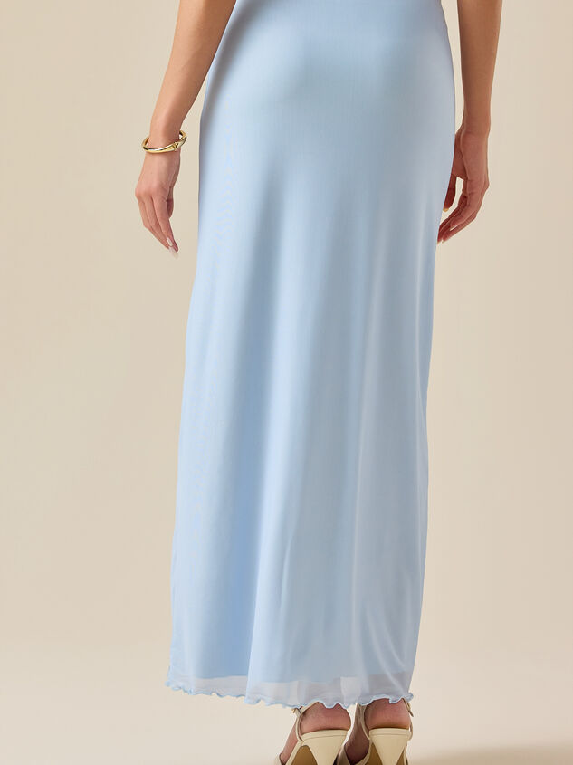 Emelia Floral Mesh Midi Skirt Detail 4 - ALTAR'D STATE KIDS