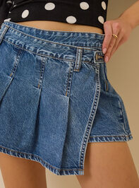 Nara Denim Skort Detail 2 - ALTAR'D STATE KIDS
