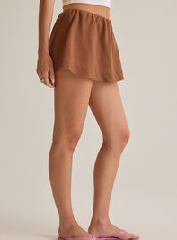 Madison Linen Mini Skort Detail 5 - AS Kids