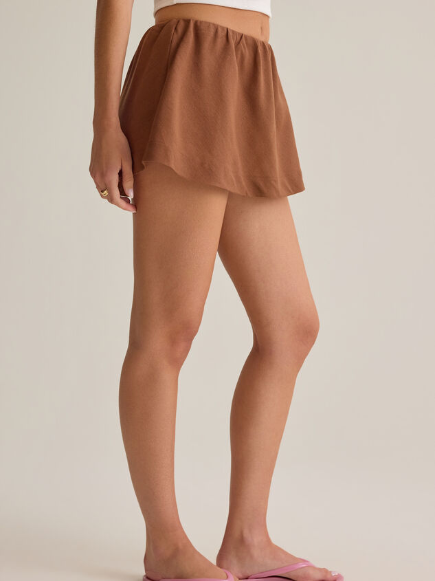 Madison Linen Mini Skort Detail 5 - AS Kids