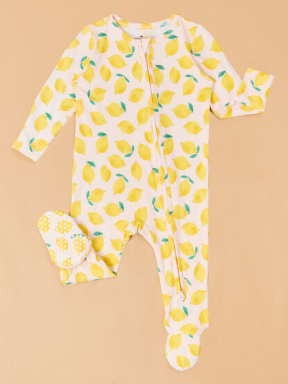 Sunny Lemons Footie - AS Kids