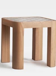 Audrey Wood Side Table Sage Detail 3 - AS Kids