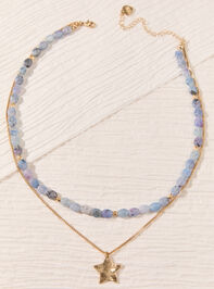 Celestial Tide Layered Necklace Detail 2 - AS Kids