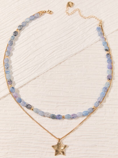 Celestial Tide Layered Necklace - AS Kids