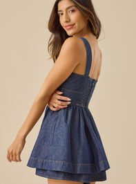 Ava Denim Romper Detail 4 - ALTAR'D STATE KIDS