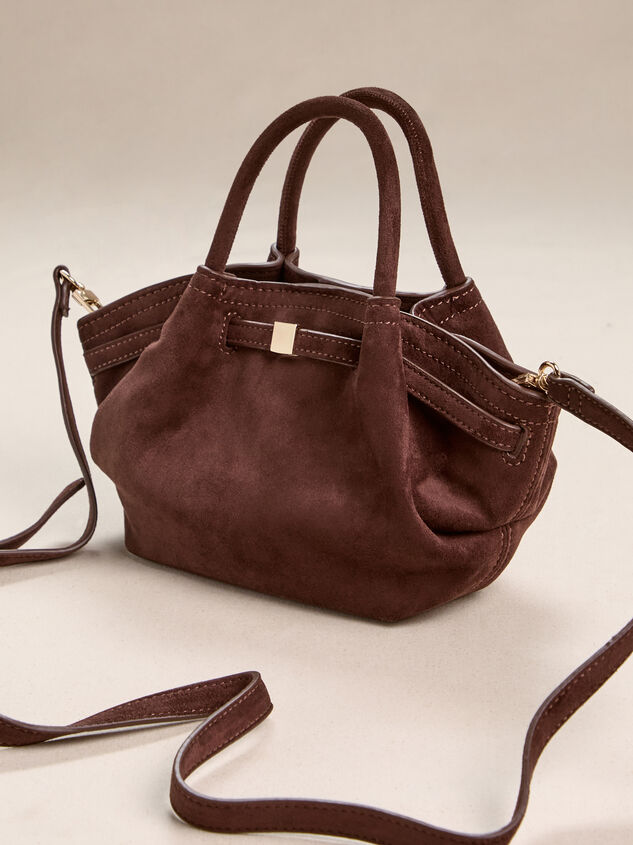 Sienna Belted Suede Mini Crossbody Detail 3 - AS Kids