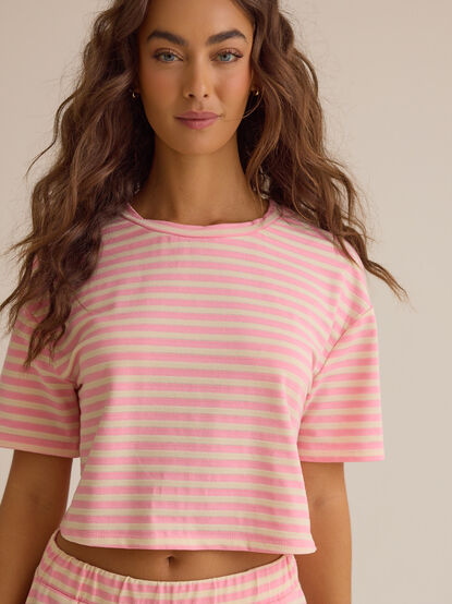Nyra Stripe Relaxed Top - ALTAR'D STATE KIDS