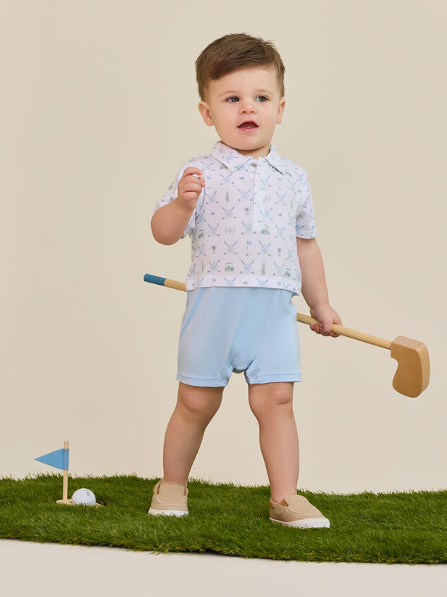 Ellis Polo Romper - ALTAR'D STATE KIDS
