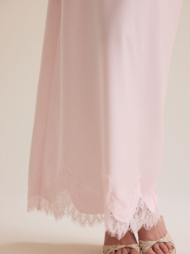 Lilou Lace Satin Midi Skirt Detail 2 - ALTAR'D STATE KIDS