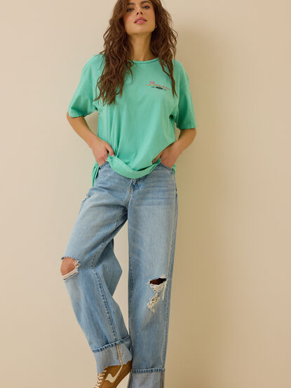 Built Wild Bronco Oversized Tee - ALTAR'D STATE KIDS