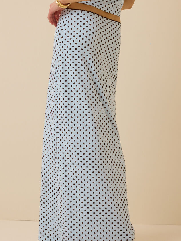 Priscilla Polka Dot Maxi Skirt Detail 5 - ALTAR'D STATE KIDS