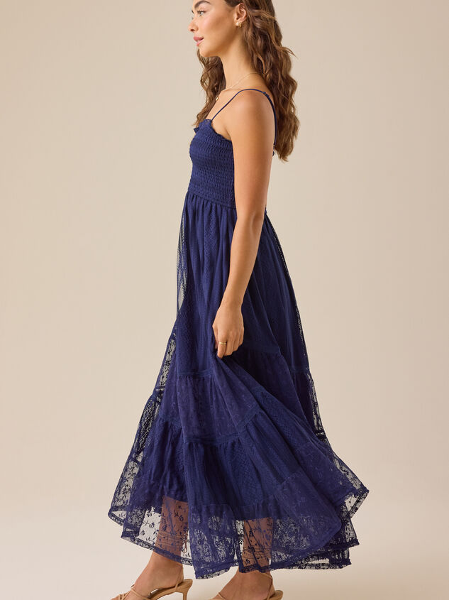 Tami Lace Tiered Maxi Dress Detail 3 - ALTAR'D STATE KIDS