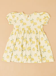 Lucia Lemons Puff Sleeve Dress Detail 3 - ALTAR'D STATE KIDS