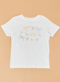 Annie Bow Tee Detail 3 - ALTAR'D STATE KIDS