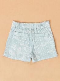 Emery Patchwork Shorts Detail 3 - ALTAR'D STATE KIDS