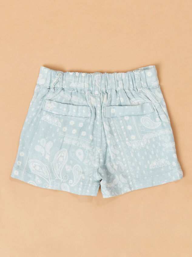 Emery Patchwork Shorts Detail 3 - ALTAR'D STATE KIDS